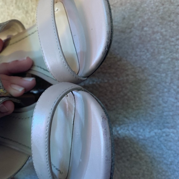 Coach Mae Mule With Floral Bow Print block heel - Picture 7 of 10